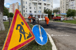 В Белгороде продолжают проводить ямочный ремонт на отдельных участках