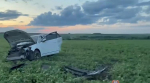В Вейделевском округе мужчина вылетел на авто в кювет и погиб на месте
