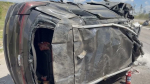 В Старооскольском округе в ДТП с грузовиком погиб человек, пострадали два ребёнка и женщина