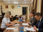 Состоялась встреча руководителей Избирательной комиссии Белгородской области с уполномоченным по правам человека в Белгородской области Жанной Николаевной Киреевой.
