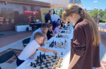Белгородцы провели сеанс одновременной игры с одной из сильнейших шахматисток области