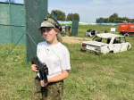 Ракитянские девушки принимают участие в военно-исторических сборах «Армата».