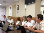 Состоялась рабочая группа по приему и проверке избирательных документов, представляемых в Избирательную комиссию Белгородской области при проведении выборов Губернатора Белгородской области.