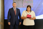 Семье погибшего сотрудника «Белгородэнерго» вручили орден Мужества