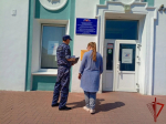 Росгвардейцы проверяют готовность школ к новому учебному году в Губкинском и Новооскольском округах