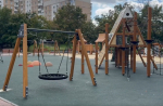 В Белгороде завершили благоустройство сквера на улице Дегтярёва