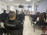 Ветераны Росгвардии встретились с молодыми сотрудниками органов правопорядка в преддверии Дня офицера России