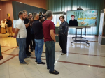 Открытие выставки Виктора Тихомирова «Живи, да радуйся!»