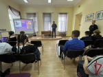 В Борисовке росгвардейцы провели патриотическое занятие для школьников в рамках акции «Вместе против террора»