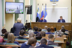 В Белгороде прошла встреча врио губернатора Белгородской области Александра Шуваева с активом города