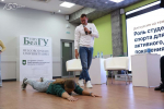 Студенты НИУ «БелГУ» встретились с олимпийским чемпионом