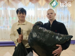 Учащиеся и педагоги белгородской школы №41 в рамках экологической акции «Крышки, сдавайтесь!» собрали 210 кг вторсырья