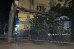 В Белгороде устраняют последствия сильного ветра