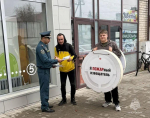 Жителям Чернянского округа в ходе акции рассказали об автономном дымовом пожарном извещателе
