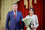 В Белгородском государственном академическом драматическом театре имени М.С. Щепкина состоялось торжественное мероприятие, посвященное Дню учителя