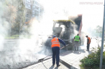 В Белгороде обновляют дорожное полотно на перекрёстке улиц Губкина и Будённого