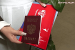 Вчера в Белгороде юным жителям торжественно вручили первые паспорта