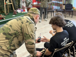 В Белгородском округе росгвардейцы встретились с курсантами ВПО «Поколение»