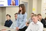 Студенты юридического института НИУ «БелГУ» встретились с прокурором Белгорода